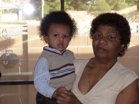 Grandma and grandson