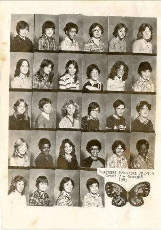 Group H8 - class of 1982 - 7th grade photo