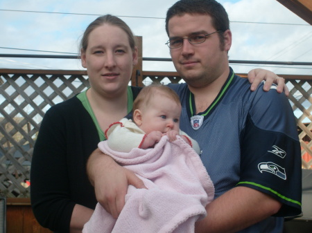 Youngest daughter Jamie, Nick, & Adelaide