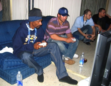 Snoop and Johnny Damon PBGL Gaming Party.