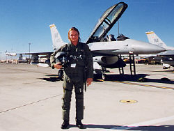 F-16 Flight at Nellis Air Force Base