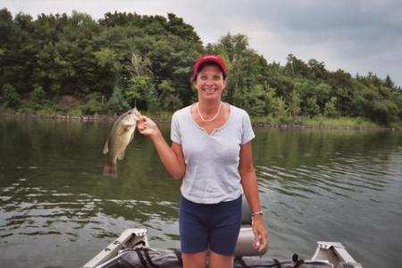 Love fishing-in Vermont at the time Big mouth Bass