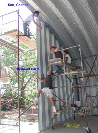 Construction Arch Bldg for Scream Country 2006