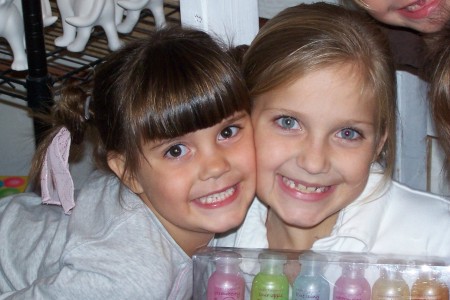 My daughters, Hannah(8) and Faith (5) -  October 2006