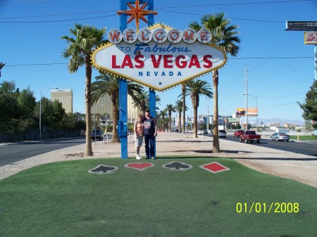 Tom and me in Vegas 2008