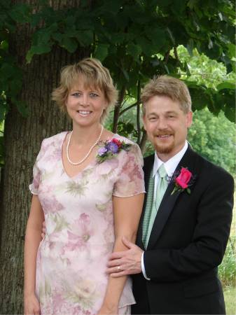 John & Lisa at her brother's wedding - 2006