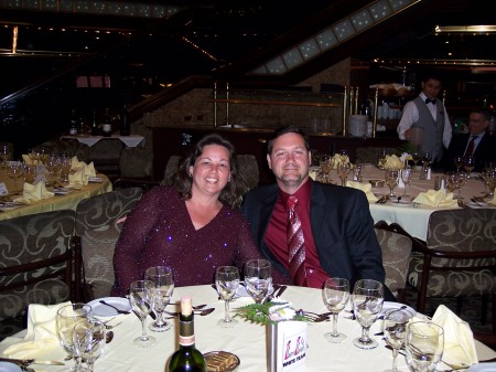 Me & my Husband cruising 2006