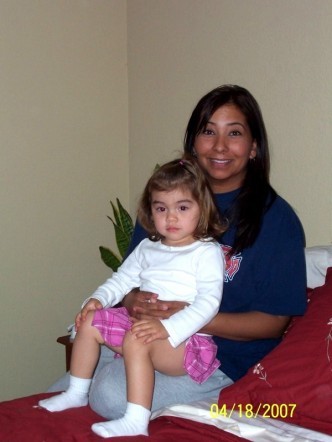 My precious niece and I.... :)