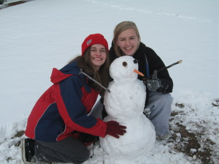 It snows in the desert. Thanksgiving 2009