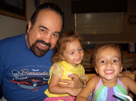 Birthday with the grandaughters
