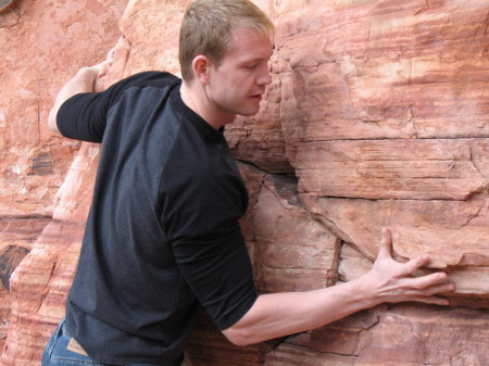 Bouldering at Red Rock Canyon, Nevada