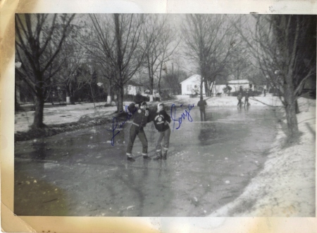 Old frozen pond