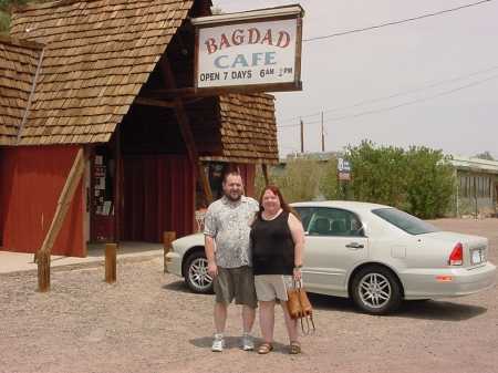 At the Famous Bagdad Cafe