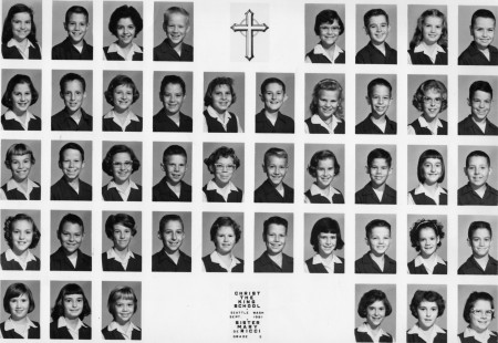 SM DeRicci's 5th grade class 1961