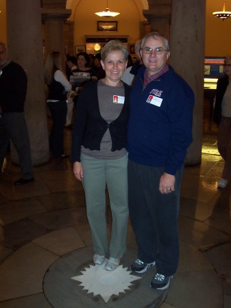 Mike & I in the US Capitol - Oct. 2006
