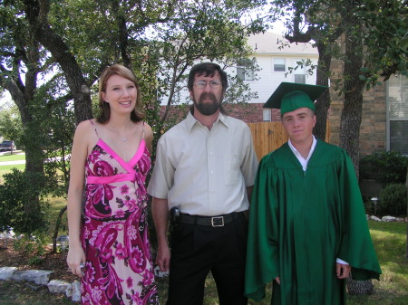 Daughter Amanda, Myself, and Son Steven