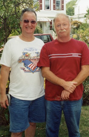 Bill Gentile with brother Al Meyer
