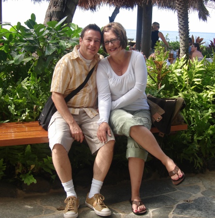Len and I in Maui
