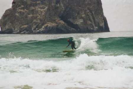Surfing In Oregon