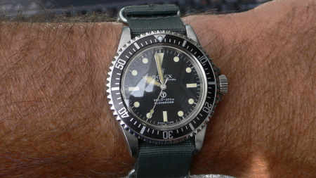 ultra rare military issue submariner