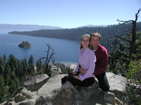 My wife and I in Lake Tahoe