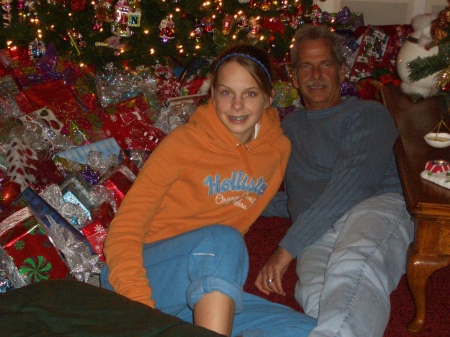 My Daughter Gretchen and I before Christmas