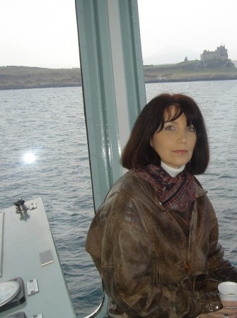 On the Bridge of the Ferry to the Isle of Mull, Scotland - 2005