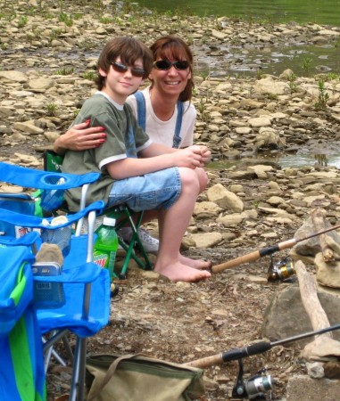 River Fishing April 2008