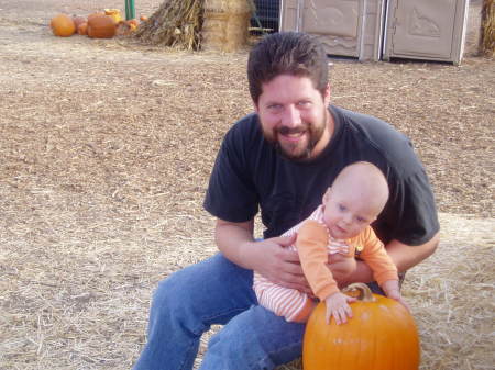 At the pumpkin patch (2006)