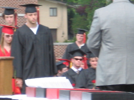 Mike's H.S. graduation