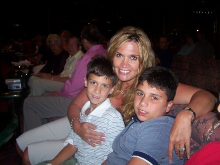 Mommy, Ryan and Zach