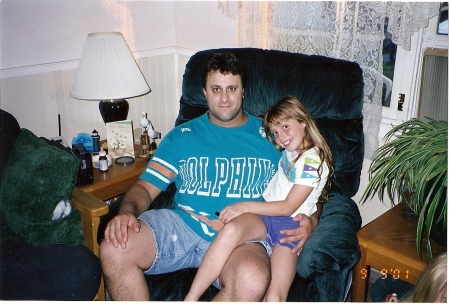 Me and Step Daughter 2003