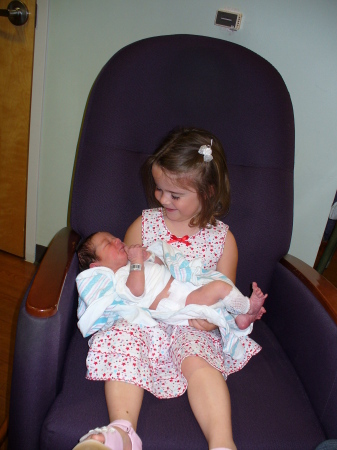 Big Sister Amelei and Jackson