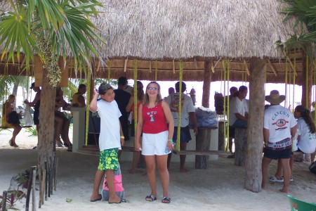 Matt and Amanda in Playa Del Carmen, Mexico  2002