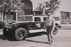 Tim's ride was a Hummer at Fox 5 in Las Vegas