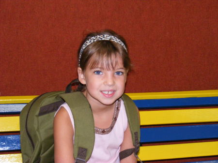 Olivia, First Day, First Grade 2007