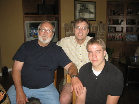 Dad, Nick and I