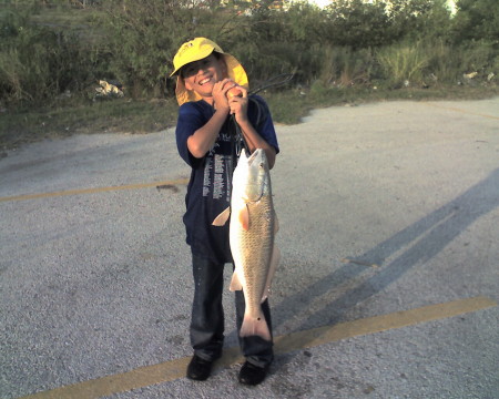 Jonathan's big catch