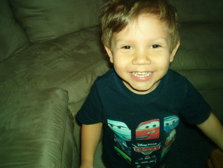 My son Christian - 3 yrs old