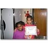 Tyler w/ Donte Getting His Honor Roll Award