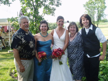 Kelsey's wedding - July 2007