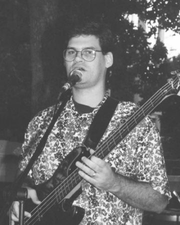 Old pic of me playing bass