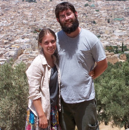 Benjamin and I in Morocco 2004