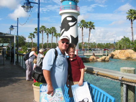 Ron & Michael at Sea World