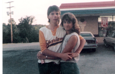 Me & David around 1985