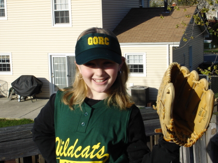 Corrine's Softball picture