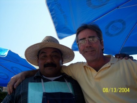 David and  Tony in Mexico