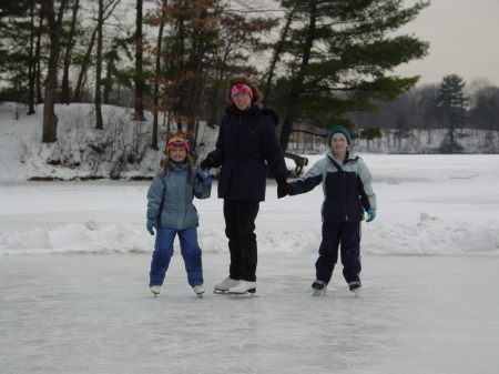 Skating on the Lake