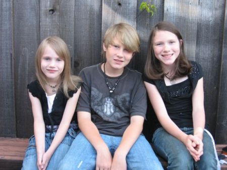 My kids, Amber, Nick and Karina