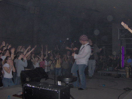 Eric playing at the Gettysburg Battle of the Bands